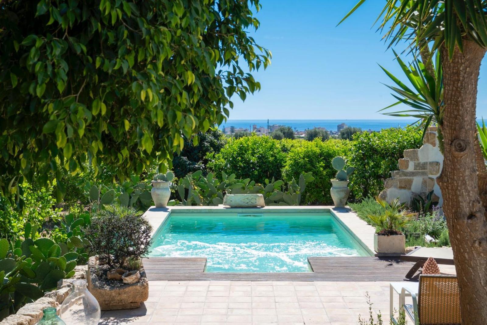 La Virgy Per Noto With Share Swimming Pool With Wonderful Sea View Villa Avola Exterior photo